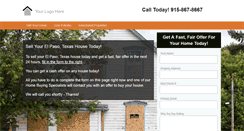 Desktop Screenshot of homebuyersofelpaso.com